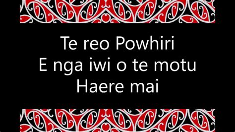 As <b>te</b> pō went on, life began as the creation of two supreme atua (deities). . Ko te pu waiata lyrics